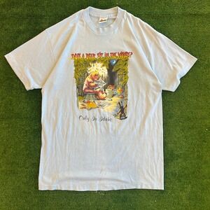 Vintage 80's Signal Idaho Nature Outdoors Bear Single Stitch T-Shirt Adult XL